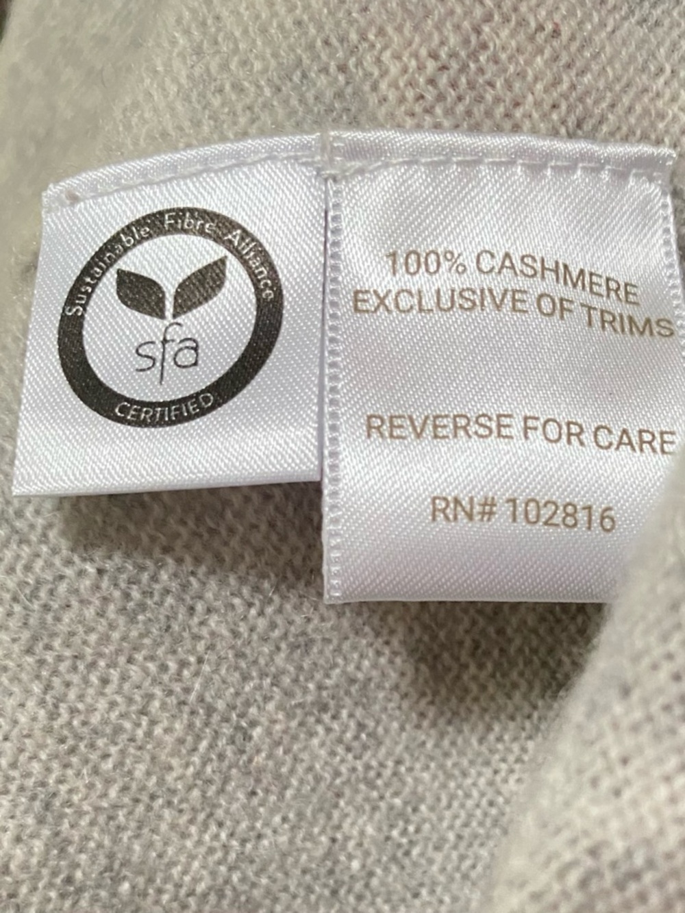 Garnet Hill Essential 100% Cashmere Polo Sweater - Picture 6 of 9